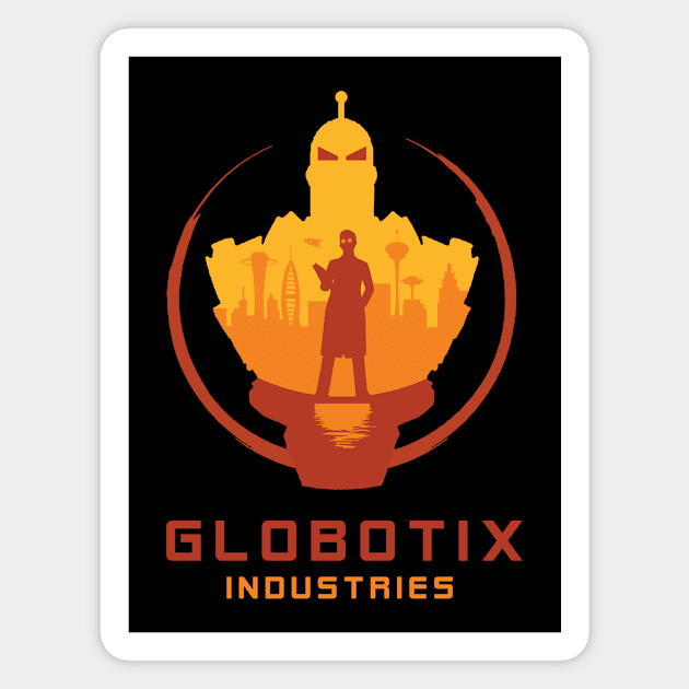 Globotix Industries Future Science! Magnet by EvilTees